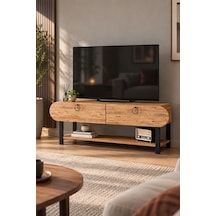 Sulorahome Kahverengi Tv Ünitesi 110 Cm Atlantik Çam