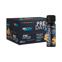 Bigjoy Predator Shot 60 ML x 20 Adet (40 Servis) Portakal