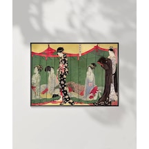 Çerçevesiz Poster Japon Kültürünün Dokusu