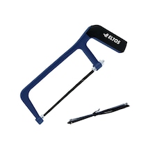 Testere Seti 5 Yedek Bıçaklı 15 Cm Bıçak Uzunluğu Alüminyum Gövde Yumuşak Kavrama Ergonomik Mini Kıl Testere H