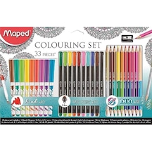 Maped Ofis Ve Kırtasiye 897417 Boya Seti 124-Pembe