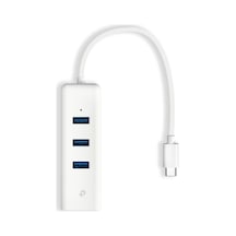 Tp-link Ue330c 10-100-1000 Mbps 3.0 Type C Ethernet Çevirici + 3 Port Usb Çoğaltıcı
