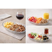 Elegant Dikdörtgen Meze &amp Servis Tabağı 1 Adet 27 16 Cm Diğer