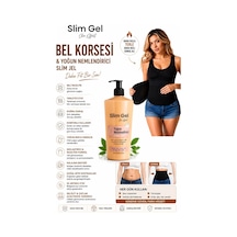 Collagen İçerikli Yoğun Bakım Jeli - Toparlayıcı 250 Ml Ve Termal Bel Korsesi 2'li Set Bel Bölgesi T