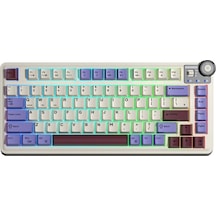 Aula Au75 3 Modlu Rgb Mekanik Tkl Seiya Switch Bej Kablosuz Gaming Klavye