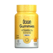 Ocean Gummies Vitamin D3 1000IU 60 Softjel