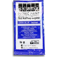 Südor Toz Kumaş Boyası 12 Gr. Lacivert