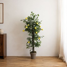 Yapay Ağaç Limon Sarı 130 Cm
