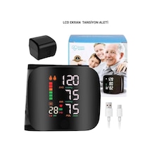 Renkli Lcd Ekranlı Bilekten Tansiyon Aleti Taşınabilir Ve Kolay Kullanım Tansiyon Aleti