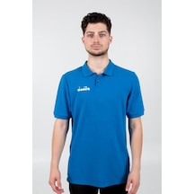 Diadora İmola Kamp T-shirt Sax Saks Mavi Diadora İmola Kamp T-shirt Sax Saks Mavi
