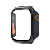 Apple Watch 7/8/9 45mm İle Uyumlu Watch Ultra Görünümlü Kasa Dönüştürücü Ekran Koruyucu 25 Çok Renkli