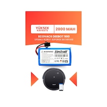 Ecovacs Deebot 500 Uyumlu Batarya Yüksek Kapasite 2800mah Pil Robot Süpürge Bataryası