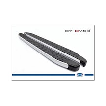 Omsa Line Land Rover Range Rover Vogue 2004-2011 Blackline Mat Alüminyum Alınlı Yan Koruma Basamak