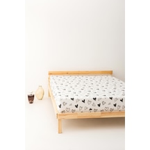 Soley Mix & Match Lover %100 Pamuk Çift Kişilik Düz Çarşaf Kırmızı
