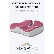 Visco Coccyx Oturma Minderi Ortopedik Koksiks Kuyruk Sokumu Visco Minderi Ev Araba Ofis İçin