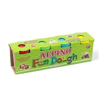 Alpino Fosforlu Oyun Hamuru 4 Renk x 130 Gr.