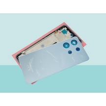 Xiaomi Redmi Note 13 - 4g - Uyumlu Full Kasa Arka Kapak Batarya Kapağı - Mavi Çok Renkli
