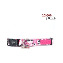 Weepetz Pink Camo Collar Köpek Boyun Tasması S