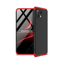 Xiaomi Mi 11 Lite Kılıf 360 Tam Koruma Ön Ve Arka Sert Mika Kapak Ays Gkk Kapak