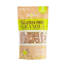 Moms Natural Glutensiz Granola Elma Tarçın 300 G - Vegan Yüksek Lif 2'li Ekonomik Paket - 2 Ade Tarı