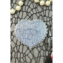 Nail Art Charm Silikon Kalıp Nail Art Desen Kalıbı, Charm Tırnak Süsleme 3d Silikon Kalıp 24