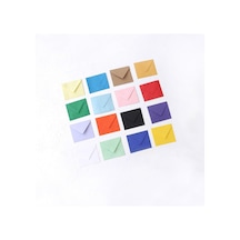 Bimotif Minik Zarf, 7x9 Cm 25 Adet Kraft