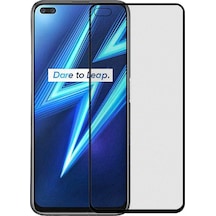 Microcase Realme 6 Pro Tam Kaplayan Mat Cam Koruma - AL3124
