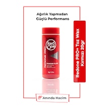 Redone Pro+ Toz Wax Kırmızı 20 Gr - Güçlü Hacim & Doğal Mat Görünüm