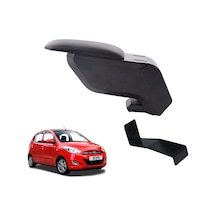 Hyundai İ10 2011 Delmesiz Çelik Ayaklı Siyah Kolçak Kol Dayama