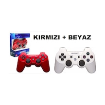 Sony PS3 Dualshock 3 Kırmızı Beyaz PS3 Kol
