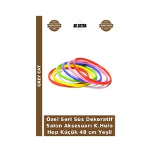 Özel Seri Süs Dekoratif Salon Aksesuarı K.hulo Hop Küçük 48 Cm Yeşil