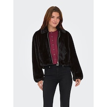 Only Onldana Faux Fur Siyah Kadın Mont 15348987