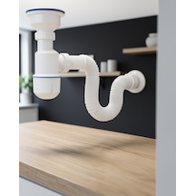 Esnek Gider Sifonu Koku Ve Sızdırmazlık Sistemi 150 Mm