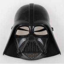 Çocuk Boy Yıldız Savaşları Wars Darth Vader Maskesi Ve 90 Cm Pelerin Seti Siyah Çok Renkli