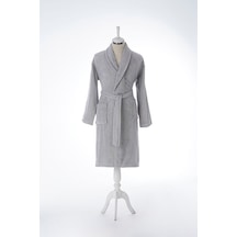 Özdilek Colourist Şal Yaka Bornoz L Beden Gri