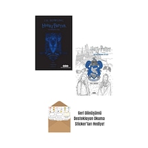 Harry Potter Felsefe Taşı 20. Yıl Özel Baskısı + Boyama Kitabı Ravenclaw + Okuma Sticker'ları