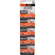 Maxell LR41 AG3 192 1.5V Alkalin Düğme Pil 10'lu