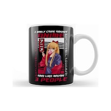 I Like Anime Video Games And Maybe 3 People Gamer Kupa Bardak Porselen No7814 Karışık