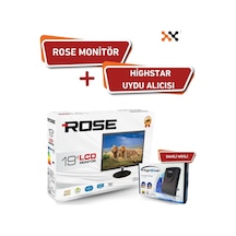 Rose 19" 49 Ekran 12v Full Hd Karavan - Tekne - Yat Lcd Monitör Tv Ve Highstar Dahili Wifili Uydu Al