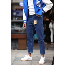 Erkek Boyfriend Pantolon Lacivert