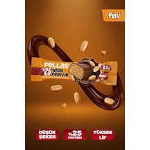 Çikolata Kaplı Yüksek Protein Bar - Yer Fıstıklı 40 G X 12 Adet
