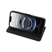Apple  iPhone   Uyumlu  16e Kılıf Trend S Plus Kapaklı Kılıf - Siyah Çok Renkli