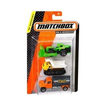 Mtl-c3713 Matchbox 3lu Araba Setı