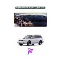 Subaru Forester / Impreza 1997-2002 Uyumlu Torpido Örtüsü Yansıma Önleyici Tam Koruma K38 Gri