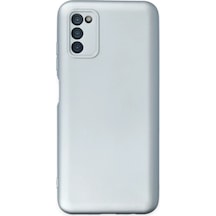 Newface Samsung Galaxy Uyumlu A03s Kılıf Nano İçi Kadife Silikon - Sky Blue Gökyüzü Mavisi Diğer