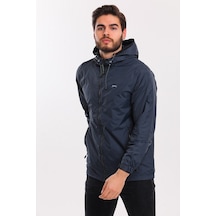 Slazenger OFANS Erkek Yağmurluk Koyu Gri