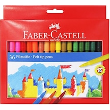 Faber Castell Unicolor Keçeli Kalem 36 Renk 554236