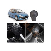 Peugeot 206 Manuel Uyumlu Vites Kılıfı Masajlı Mat Siyah