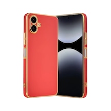 Samsung Uyumlu Galaxy A07 4g Uyumlu Volet Silikon - Kırmızı