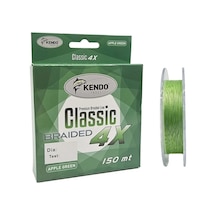 Kendo Classic 4x 150m Apple Green Örgü İp 0.14mm